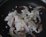 魚介のトマトクリームパスタ作り方1写真