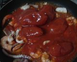 魚介のトマトクリームパスタ作り方2写真