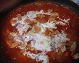 魚介のトマトクリームパスタ作り方3写真