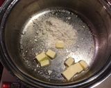 チキンのクリーム煮、ピラフ添え作り方6写真