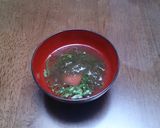 一分で出来る簡単！梅干しすまし汁作り方3写真