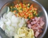 炊飯器でポン♪空豆とおからのキッシュ!!作り方4写真