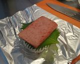 少し小さめのスパムおむすび作り方4写真