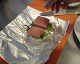 少し小さめのスパムおむすび作り方5写真