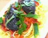 茄子&トマト♪スパゲティ作り方5写真