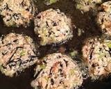 しそ梅タレ♪豆腐とひじきの揚げ団子作り方10写真