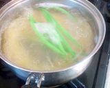 油揚げとシメジのパスタ♪作り方1写真