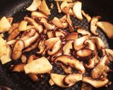 たっぷりきのこと納豆の和風おろしパスタ作り方3写真