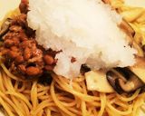 たっぷりきのこと納豆の和風おろしパスタ作り方6写真