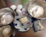 抹茶の米粉スポンジケーキ作り方1写真