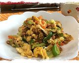 納豆苦手さんの納豆の卵炒め。作り方3写真