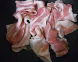 豚ばら肉のごま油葱かけ作り方8写真