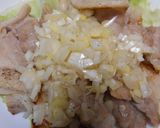 豚ばら肉のごま油葱かけ作り方11写真