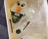 アナと雪の女王☃﻿オラフのキャラ弁♥︎作り方3写真