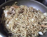 とんてきのたれ入り焼きそば作り方6写真