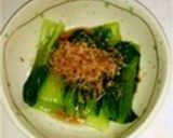 付け合せに最高！冷たいチンゲン菜作り方10写真