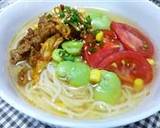 キムチ風味の新食感冷麺☆作り方3写真