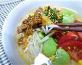 キムチ風味の新食感冷麺☆作り方4写真