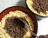 ひまわり丼＊挽き肉たまご作り方13写真