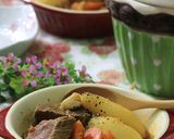 牛肉のビール煮トマト風味・シャトルシェフ作り方6写真
