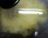 とろろ昆布をのせたお好み焼作り方5写真