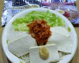 夏にピッタリ豆腐サラダ冷麺作り方5写真