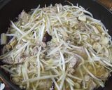 薄切り肉で★つゆだく具だくな簡単他人丼♪作り方5写真