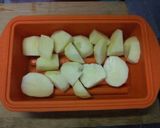 簡単さっぱり豆苗の豚汁作り方1写真