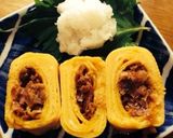 お弁当にも！簡単❁鰹節入り卵焼き❁作り方7写真