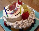 まるでアイス？！生クリームでアンパンマン作り方4写真