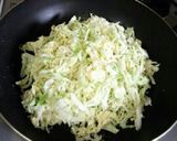 キャベツだけのお好み焼き作り方3写真