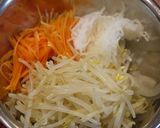 2色☆★ビビンバそぼろ丼作り方7写真