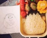 ジャイアン☆キャラ弁♪ドラえもんの友だち作り方6写真