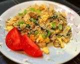 小松菜としらすの和風炒飯作り方5写真