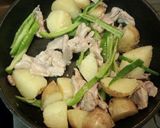 豚肉と新ジャガのピリ辛みそマヨ炒め作り方5写真