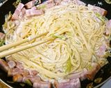 マヨで簡単濃厚♪カルボナーラ作り方4写真