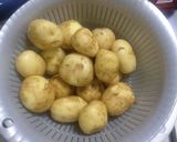 新じゃがでフライドポテト(`・ω・´)作り方1写真