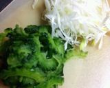 ゴーヤ*簡単~梅ネギまみれ作り方4写真