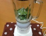 忙しい朝に★グリーンスムージー作り方2写真