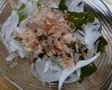 チャチャッと新玉ねぎとワカメの、お浸し♪作り方3写真