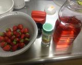 自家製果実酒　とろけるイチゴ作り方16写真
