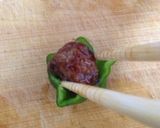 お弁当に♪ミートボールピーマン作り方2写真