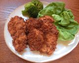 糖質制限 さっくり衣のふっくらﾁｷﾝｶﾂ作り方9写真