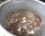 豚しゃぶしゃぶの残りで作った豚汁作り方2写真