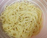 クリームパスタ風？豆腐と梅のもっちり素麺作り方5写真