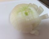 レンジで簡単！花咲くオニオンスープ作り方1写真