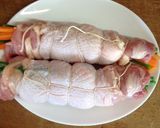 鶏もも肉の野菜巻き☆作り方4写真