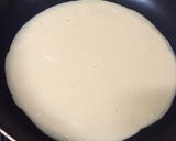 お好み焼き粉で簡単ハムチーズ焼き☆作り方2写真