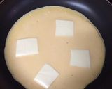 お好み焼き粉で簡単ハムチーズ焼き☆作り方3写真