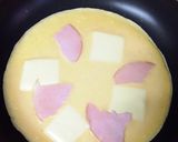 お好み焼き粉で簡単ハムチーズ焼き☆作り方4写真